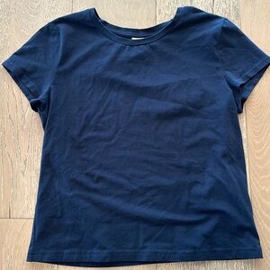 Aritzia Navy T-shirt